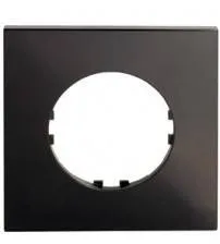 Ecoplast Рамка 1-постовая квадрат (черный) Vintage-Quadro Экопласт 884108-1