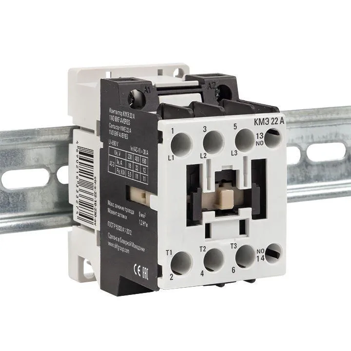 Контактор КМЭ 22А 1NO 230В АС AVERES EKF ctr-s-22-10-230-av