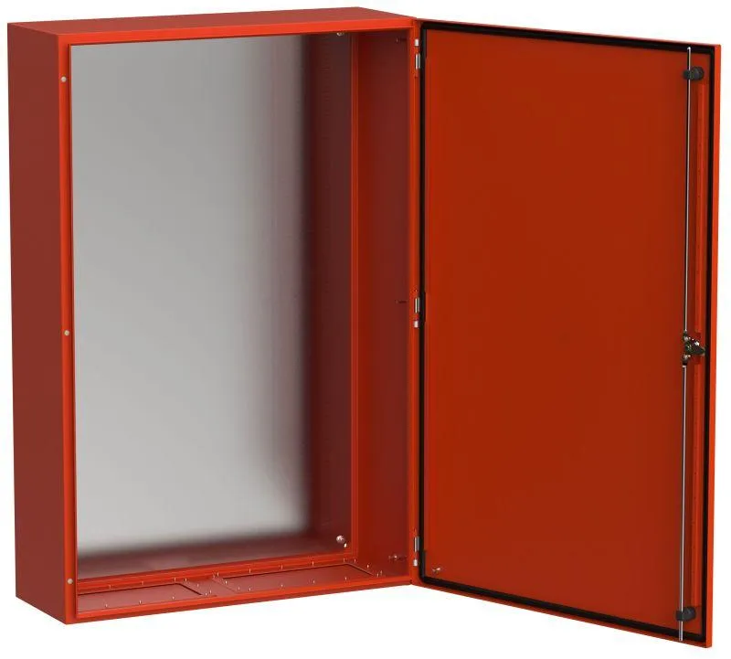 Корпус металлический щмп-120.80.30 titan 5 ухл1 ip66 ral3020 красный IEK TI5-13-N-120-080-030-66
