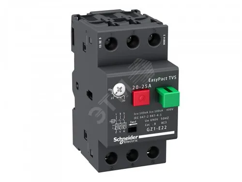 Выключатель автоматический для защиты электродвигателей 6-10A SE (Schneider) GZ1E14