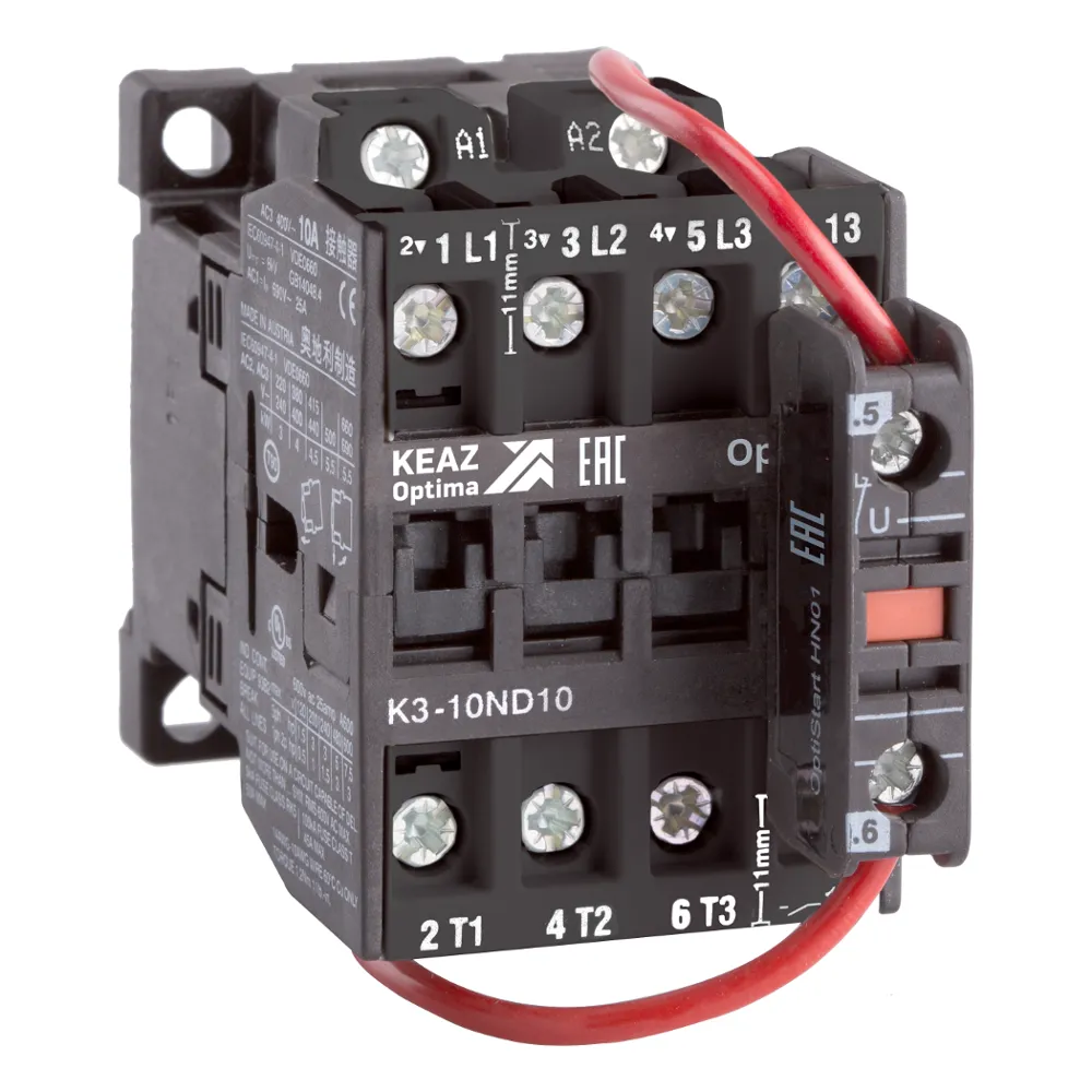 Контактор OptiStart K3-22ND01=24DC КЭАЗ Optima (от-ка) 117258