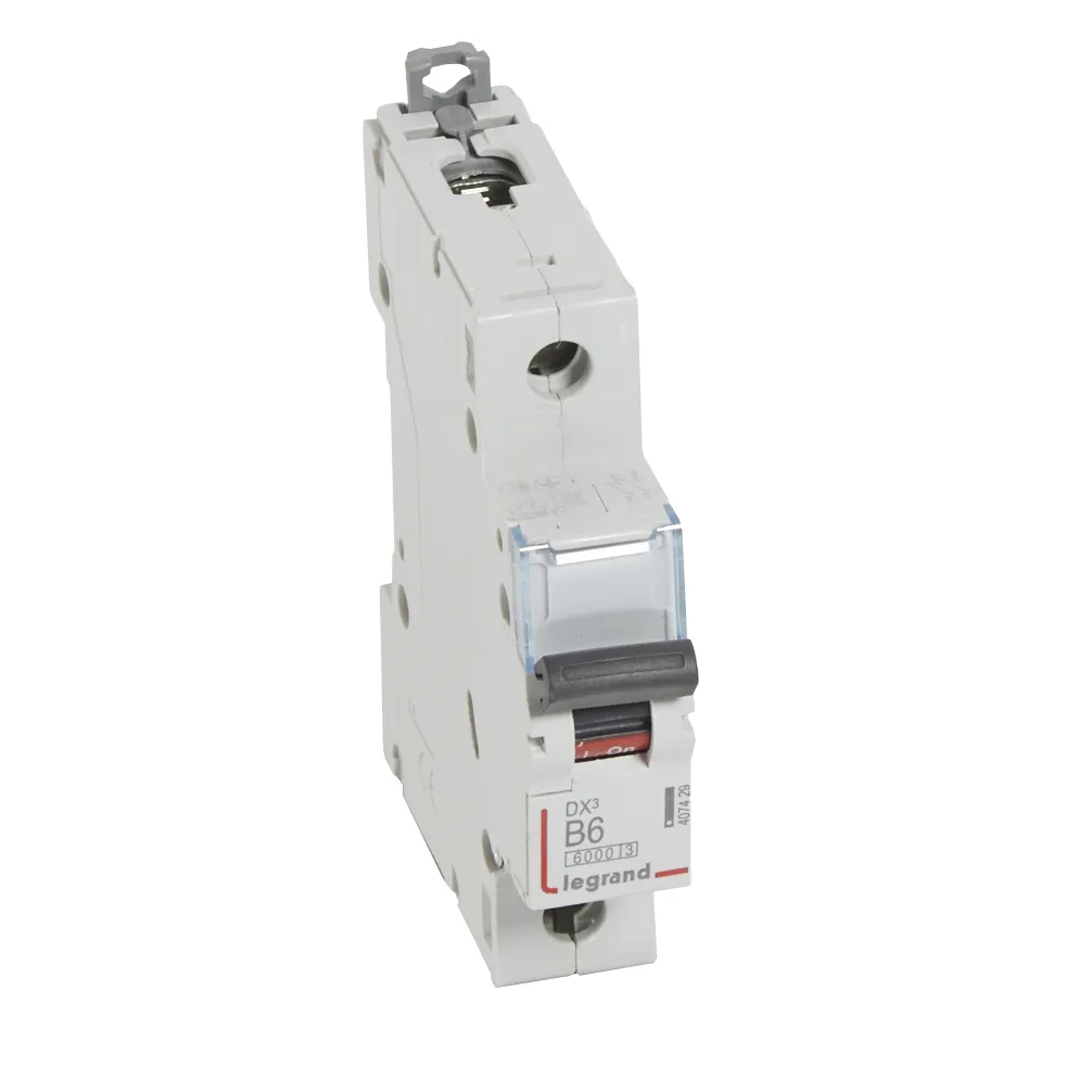 Выключатель автоматический однополюсный 6а b dx3 6ка/10ка LEGRAND/DACCORD 407429