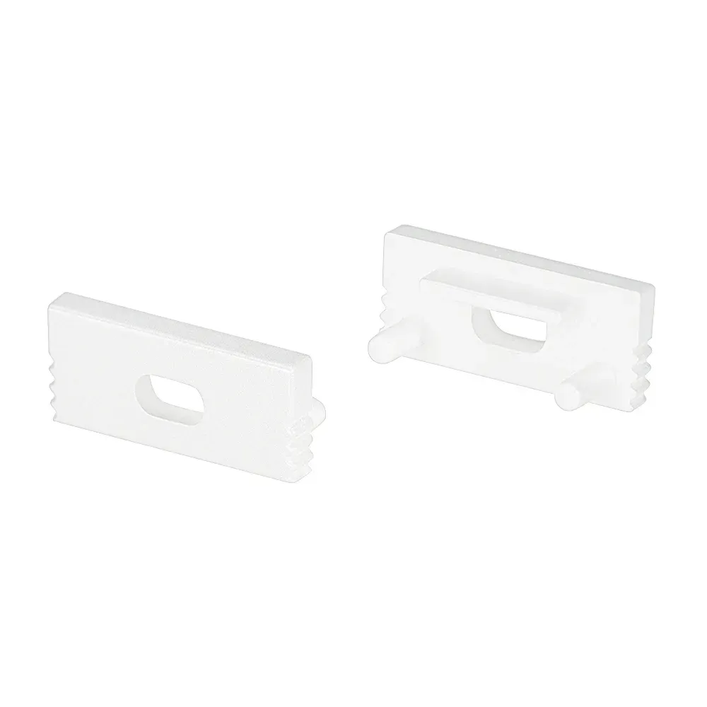 Заглушка SL-SLIM-H7 WHITE с отверстием (пластик) Arlight 037533