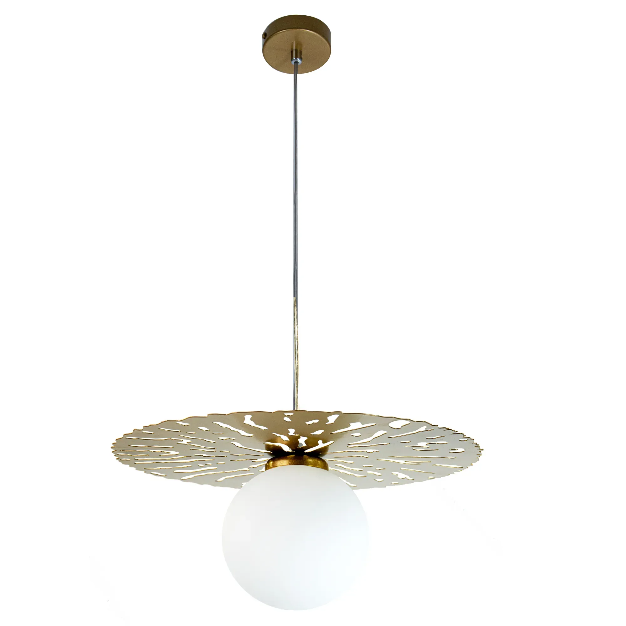 Светильник подвесной Гелиос 212 зол. НСБ 01-40-192 Е14 ЭЛЕТЕХ 1005405306