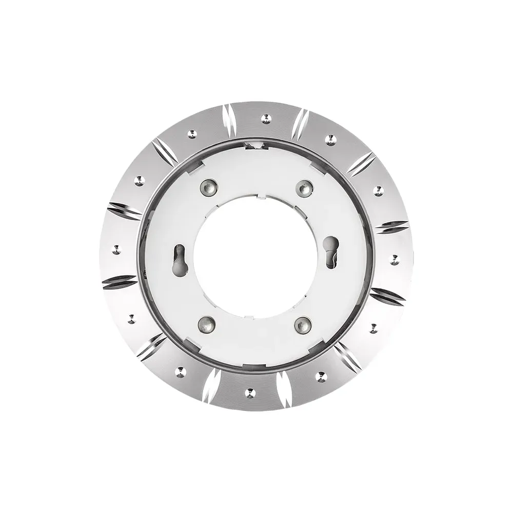 Светильник светодиодный ДВО-15W встраиваемый под лампу GX53 декоративный AL31 хром без лампы JazzWay 5020214