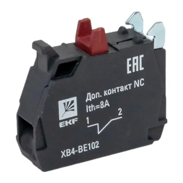 Контакты дополнительные NC (красные) PROxima EKF XB4-BE102