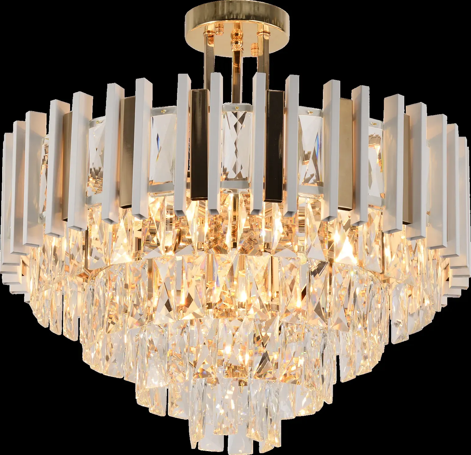 Люстра Nicole 1041-308 8 х Е14 40 Вт хрусталь (Б0061204) Rivoli Б0061204