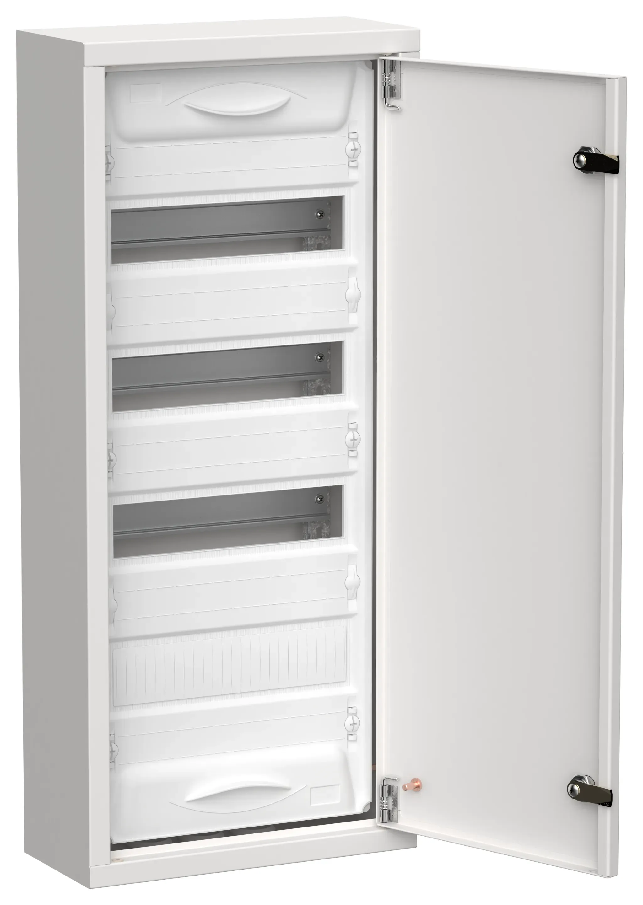 Titan 5 корпус металлический щрн-48 (1х48) 710х310х140мм ip31 белый (одна дверь) iek IEK TI5-50-N-048-31