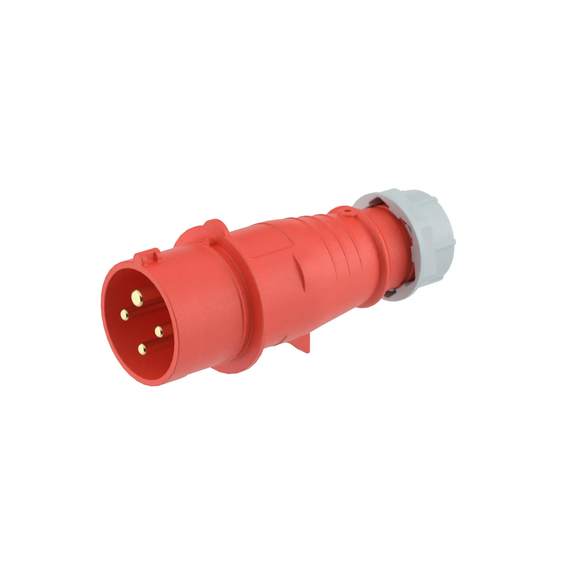 Вилка кабельная 32a 3p+e ip44 переносная 400v ДКС DIS2133236