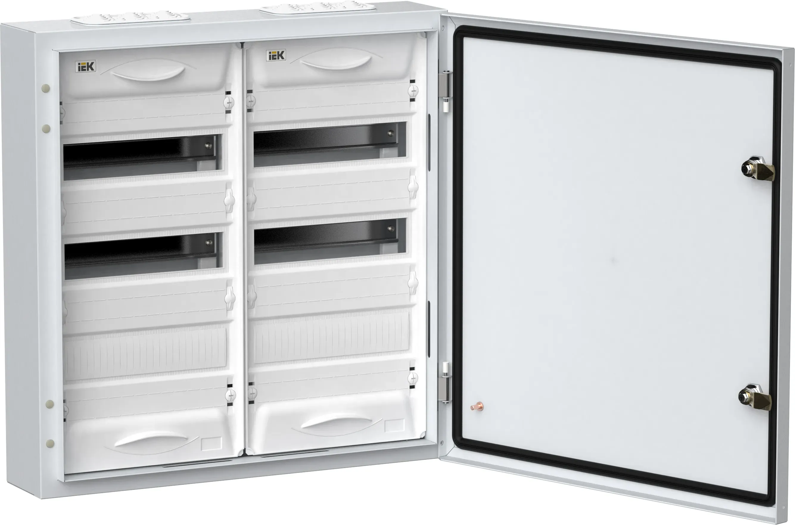 Titan 5 корпус металлический щрн-72 (2х36) 585х570х140 ip54 белый IEK TI5-50-N-2X036-54