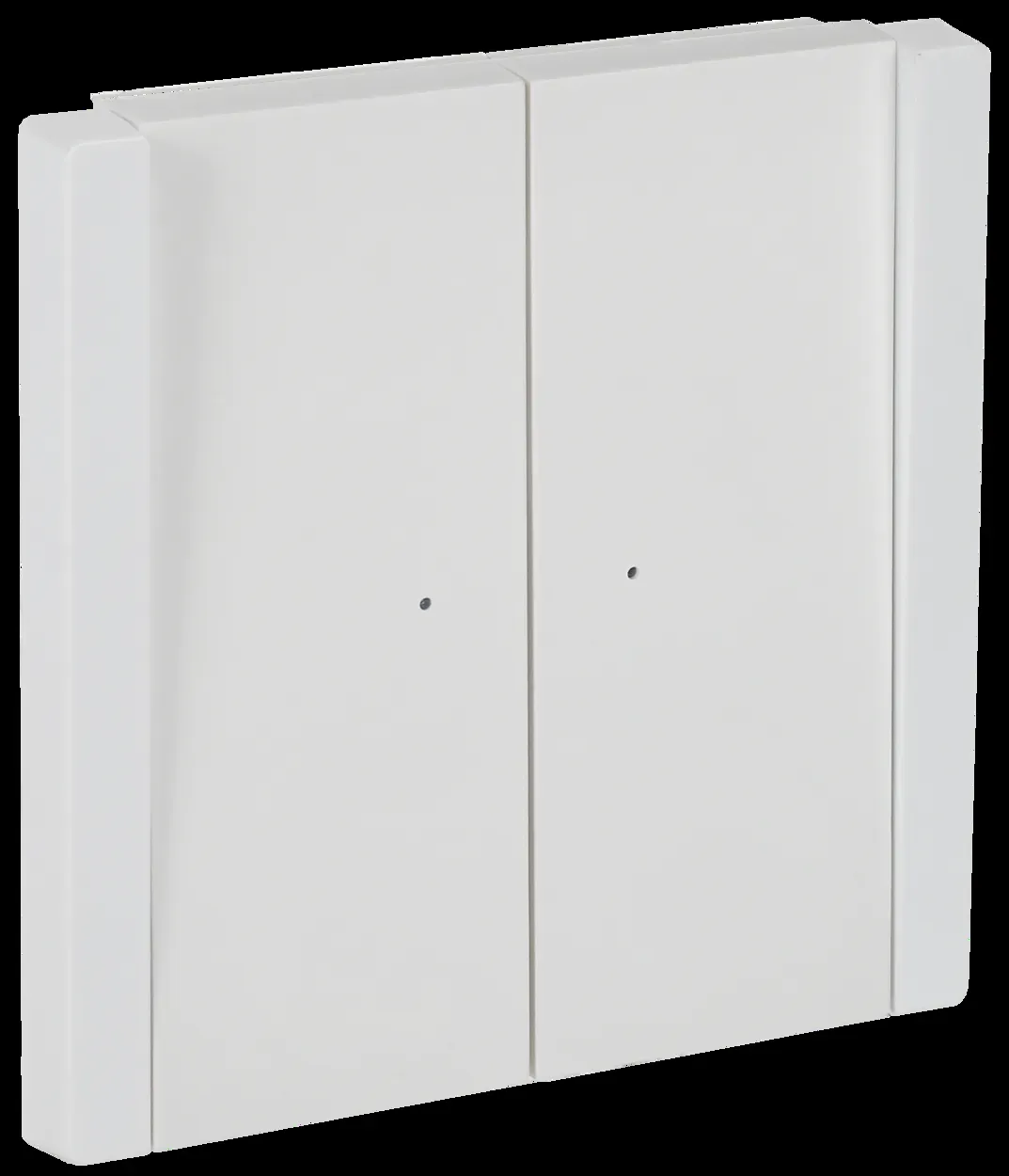 FORTE&PIANO Выключатель 2-клавишный проходной с индикацией 10А FP208 белый IEK IEK FP-V22-1-10-1-K01