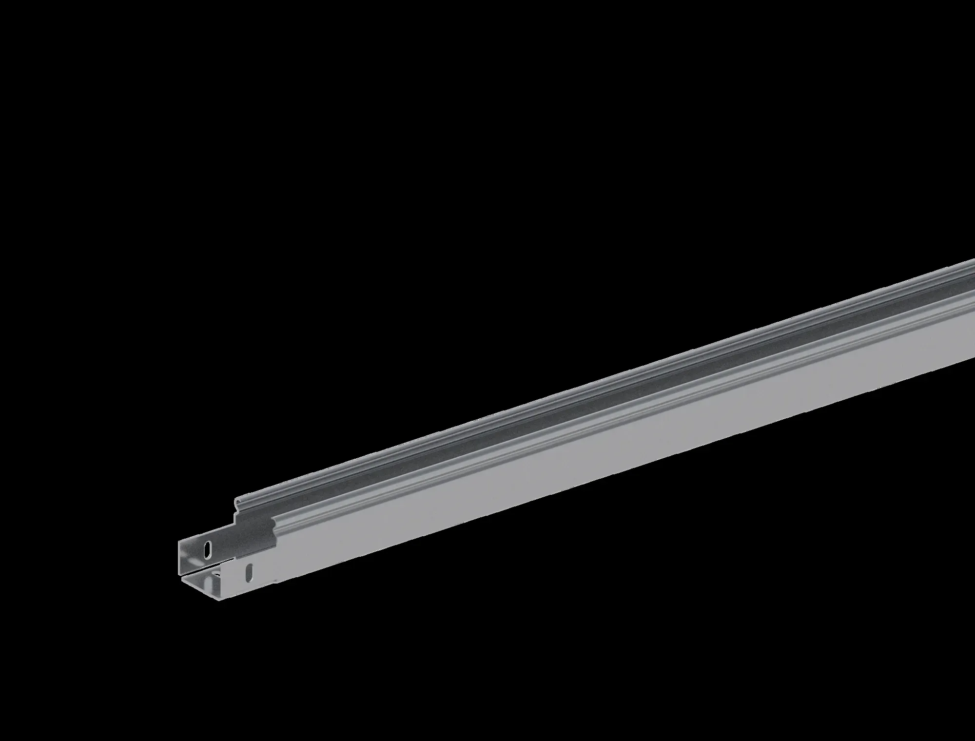 Лоток неперфорированный 50х50х2000 0,55 мм быстрый монтаж СОЭМИ Н0122161301