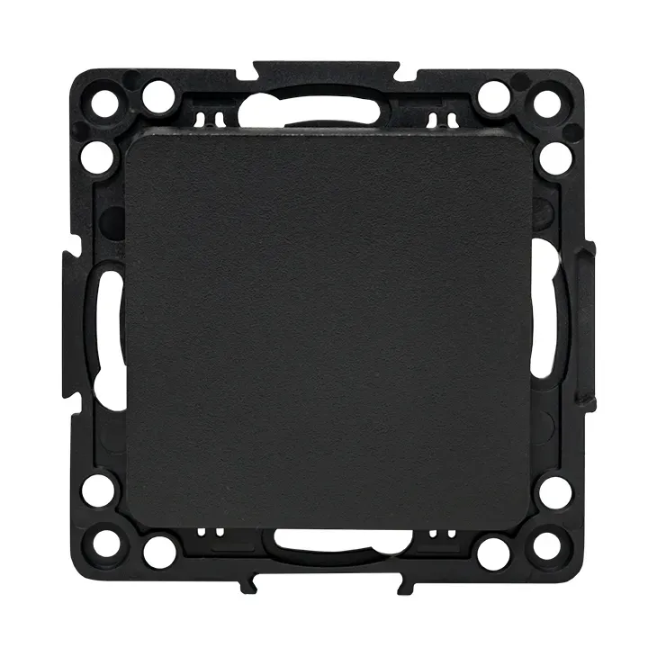 Стокгольм Механизм Выключателя 1-кл. 10А в/к черный EKF EZV10-021-20