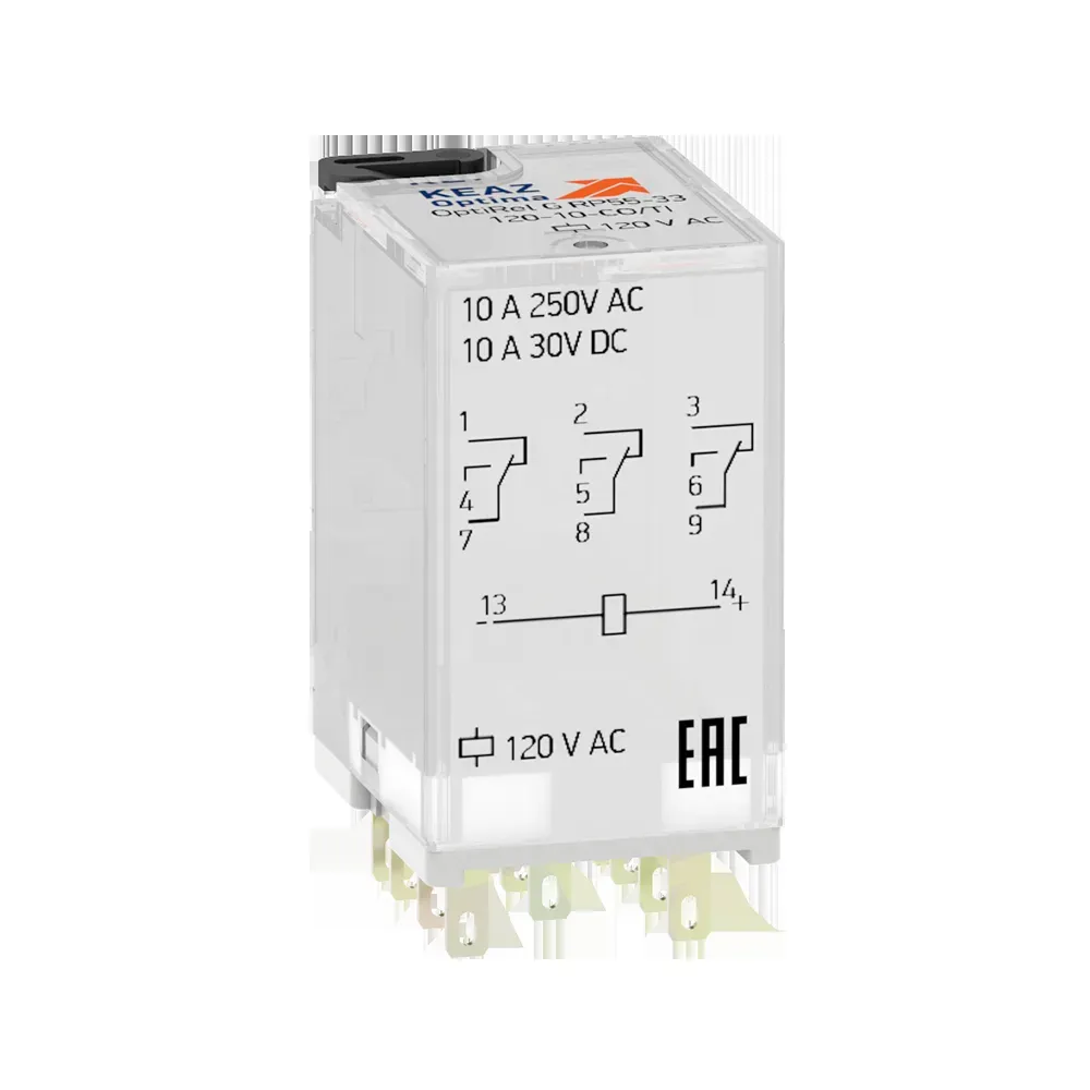 Реле промежуточное OptiRel G RP55-33-240-10-CO КЭАЗ Optima (от-ка) 281087