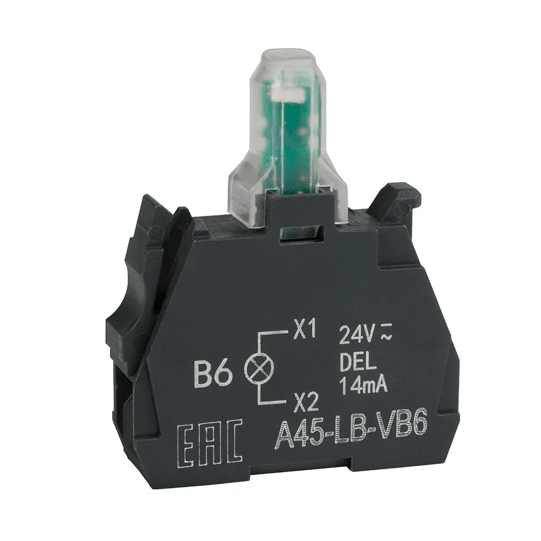 Световой блок OptiSignal D22 A45-LB-VB6 синий 24VACDC ZBVB6 КЭАЗ Optima (от-ка) 332205