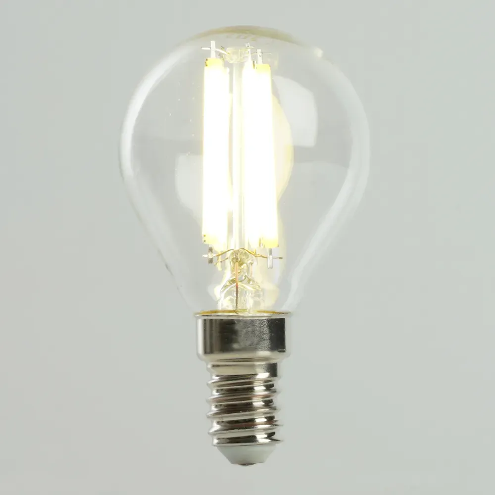 Лампа светодиодная LED 8вт Е14 белый шар FILAMENT Feron.PRO