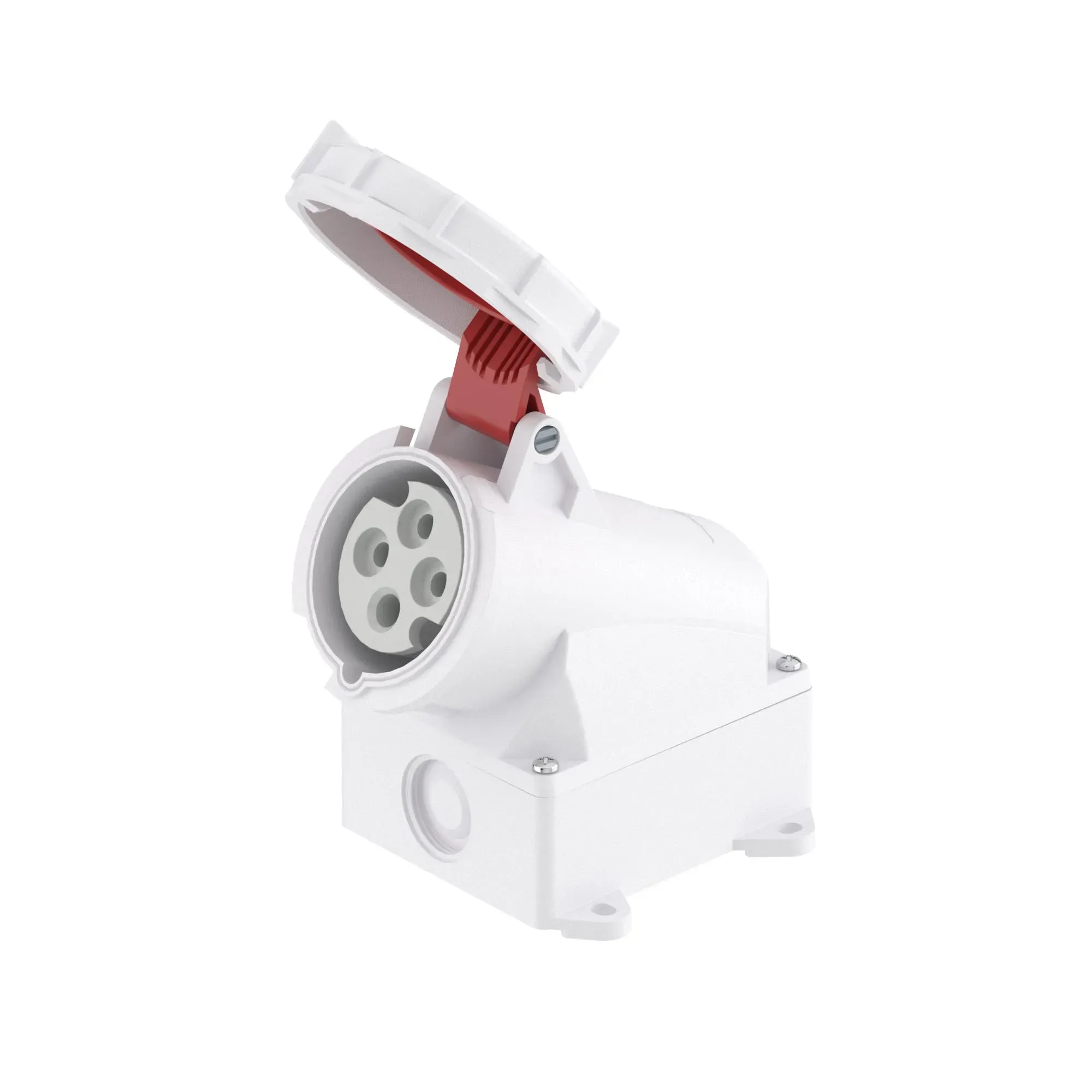 Розетка наружная ip67 32a 3p+e 400в ДКС DIS5183256T