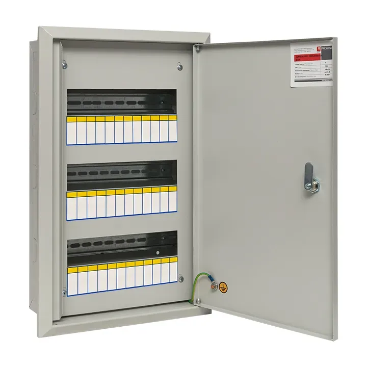 Щит распределительный встраиваемый щрв-36з ip30 520х340х120 с замком EKF MB11-36