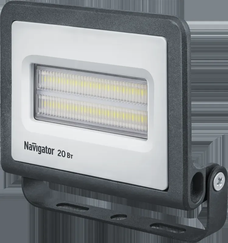 Прожектор светодиодный до-20w 6500к 1700лм ip65 NAVIGATOR GROUP 22053