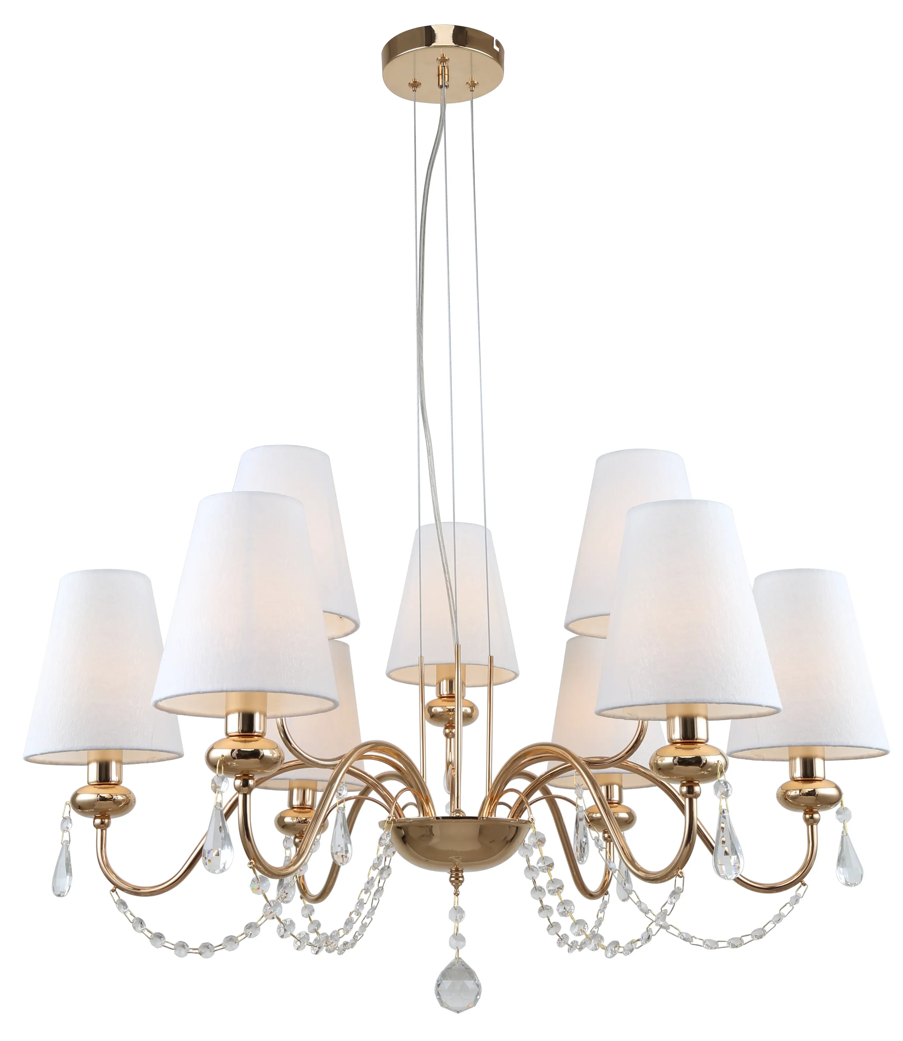 Люстра Becky 2066-309 9 х Е14 40 Вт классика Rivoli Б0055466