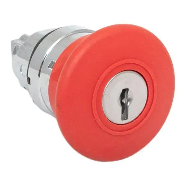 Механизм кнопки исполнительный XB4 'Грибок' красный поворотный с фиксацией с замком PROxima EKF XB4BA1F-R