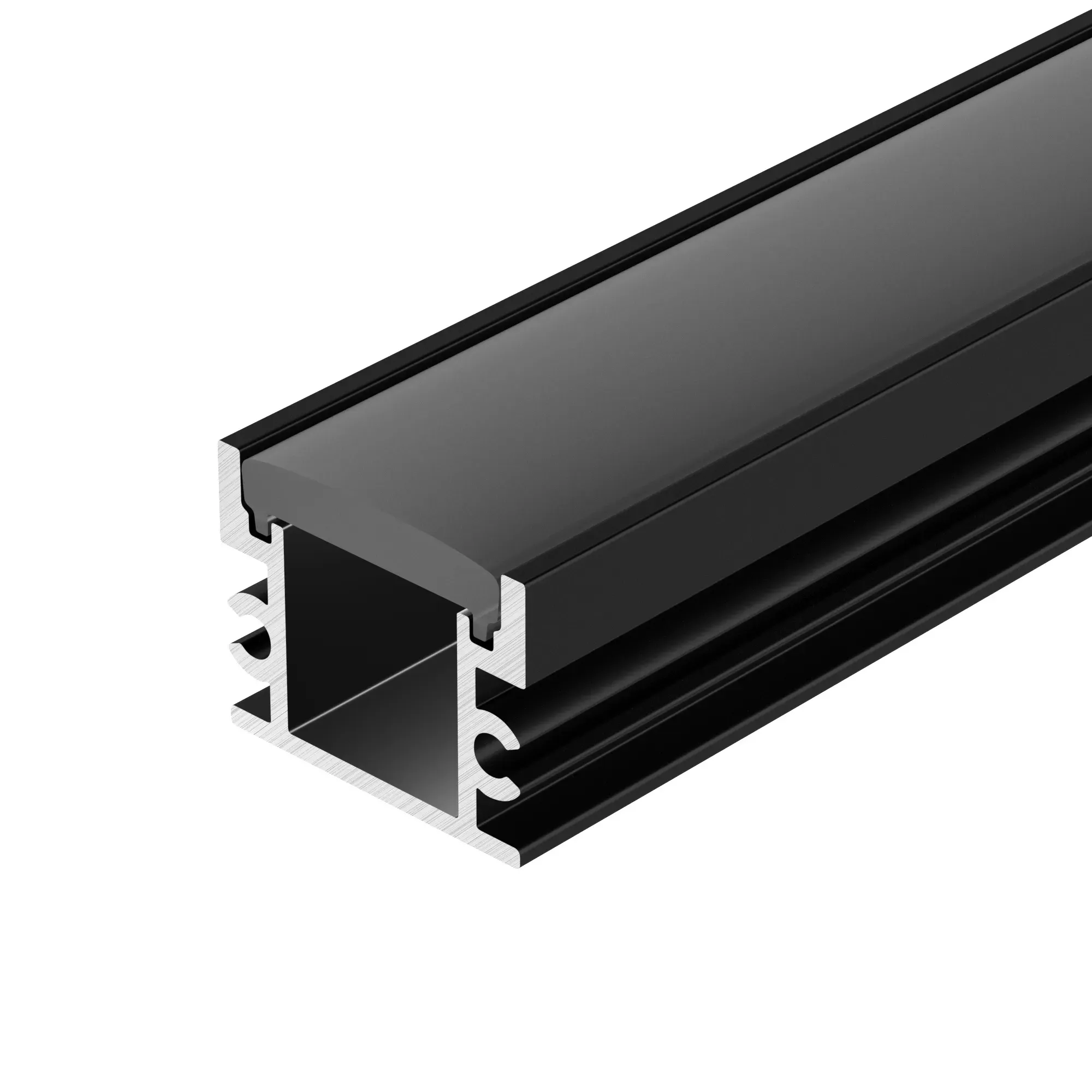 Профиль FLOOR18-H15-3000 ANOD BLACK (Arlight, Алюминий) Arlight 045672