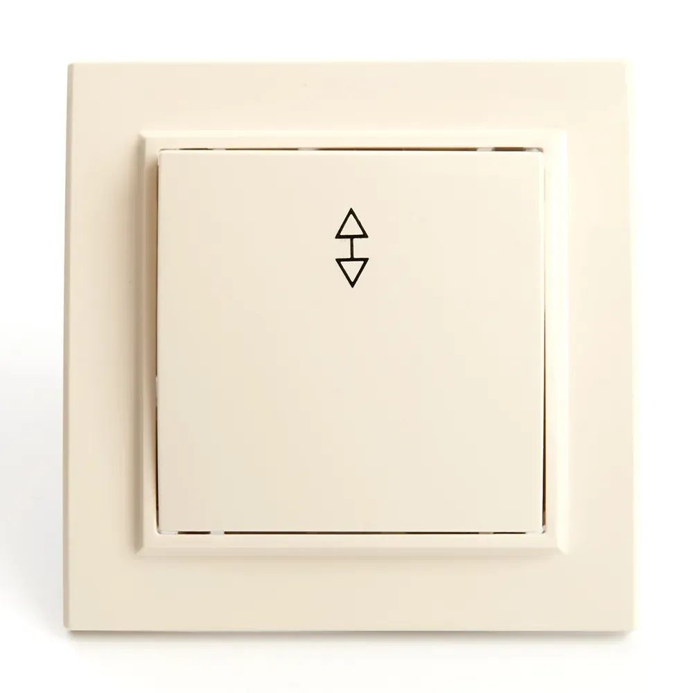 Переключатель одноклавишный, 250В, 10А, серия Эрна, слоновая кость Stekker FERON 39618