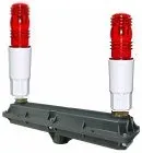 Сдвоенный заградительный огонь низкой интенсивности 2 ЗОМ-1  10кд, тип А Аэросигнал 43 AS: 2 ЗОМ-1