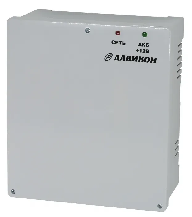 Источник вторичного электропитания резервированный 12В 3А Давикон ИВЭПР-1230П