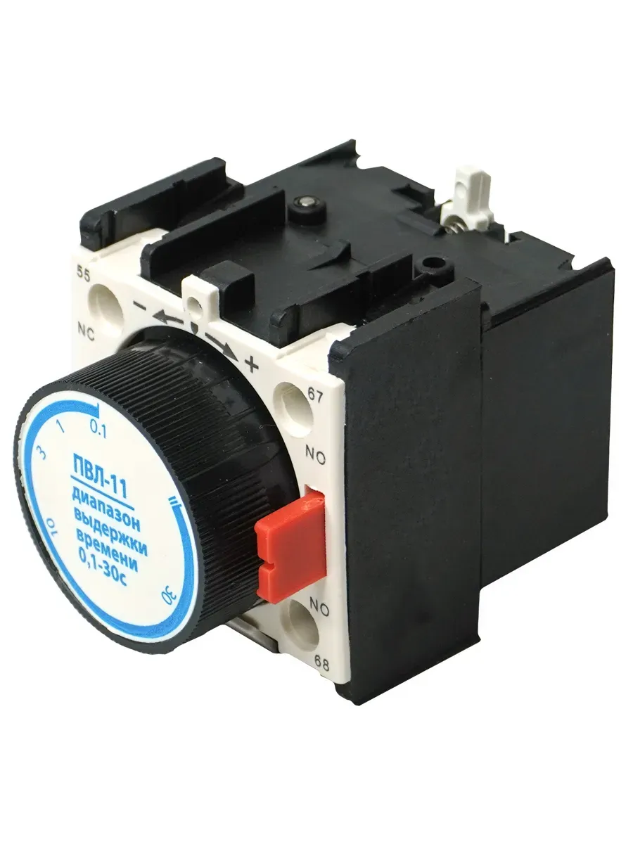 ПВЛ-11М О4 Б, 0,1-30с, при включении, 10А, IP20, приставка выдержки времени Электротехник ET518307