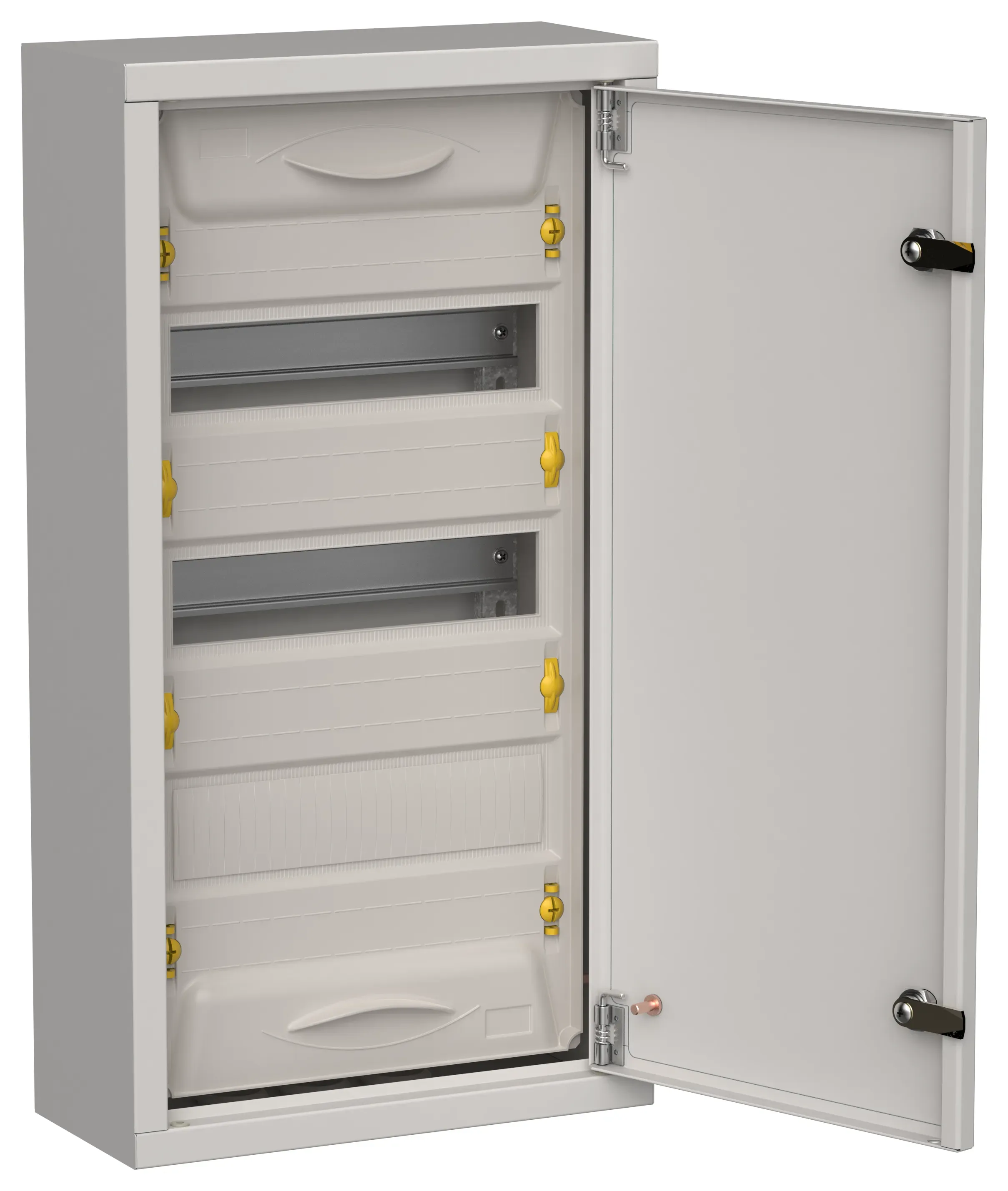 Titan 5 корпус металлический щрн-36 (1х36) 585х310х140мм ip31 серый (одна дверь) iek IEK TI5-50-N-036-31-7035