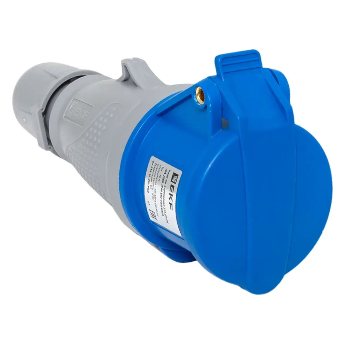 Розетка переносная 213 2р+ре 16а 220в ip44 ekf proxima EKF PS-213-16-220-PRO