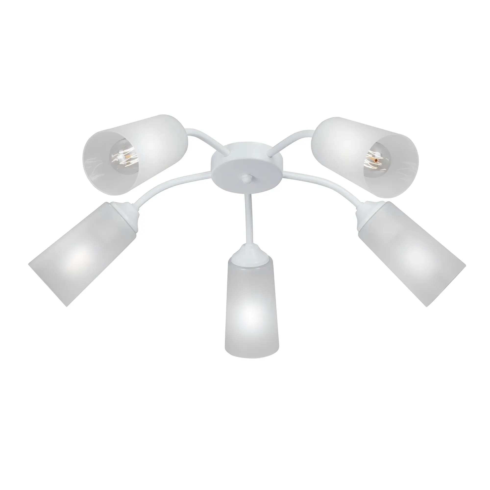 Люстра 5xE27 макс. 40Вт плафон ПП VITALUCE V3758-0/5PL