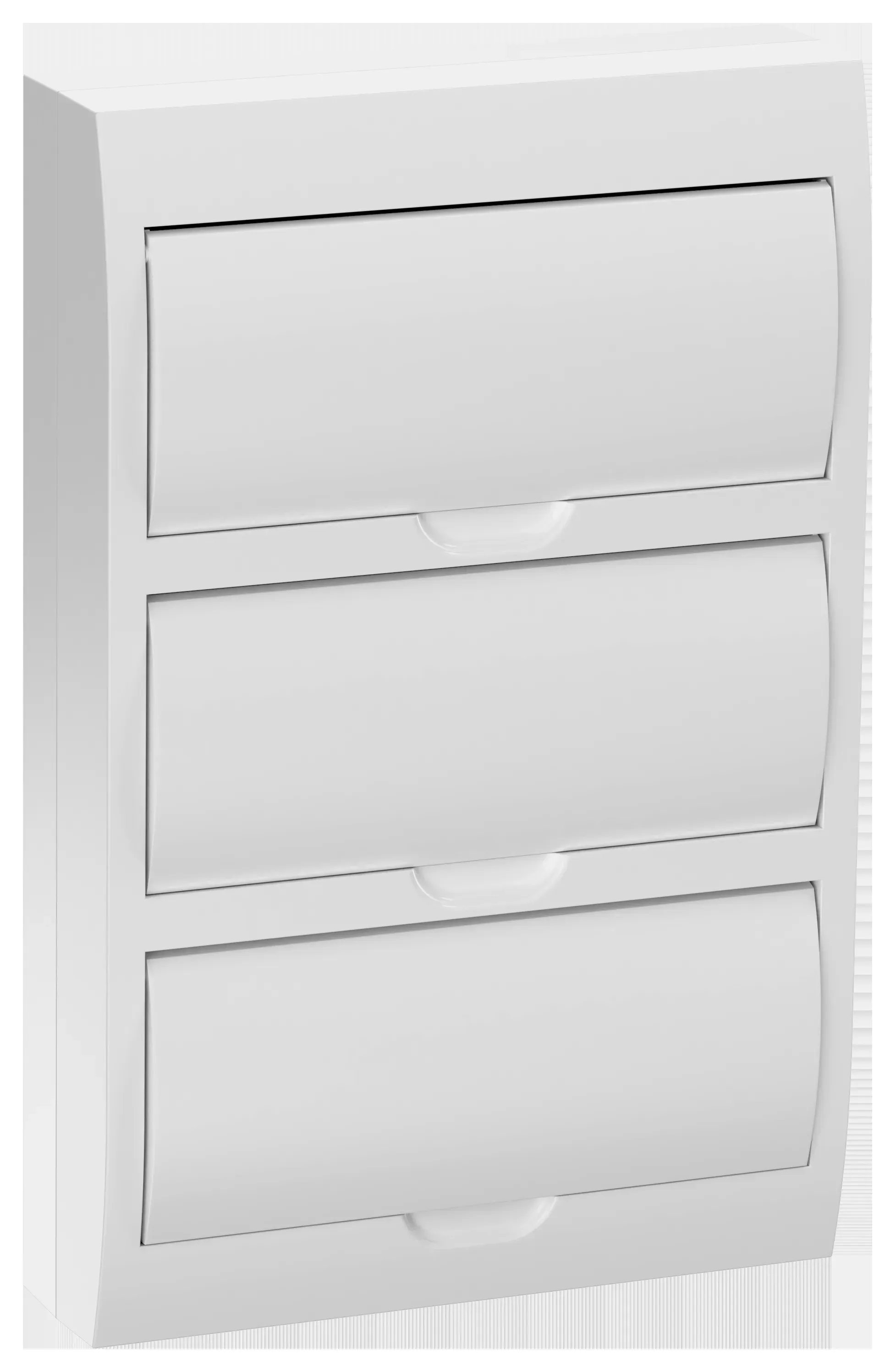 Корпус пластиковый щрн-п-36 белая дверь ip41 generica IEK MKP13-N-36-41-K01-G