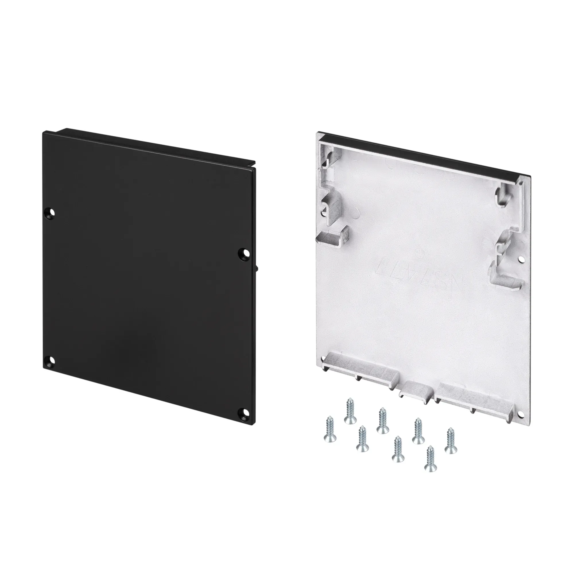 Заглушка SL-LINE-7477 BLACK (ARL, Пластик) Arlight 029186