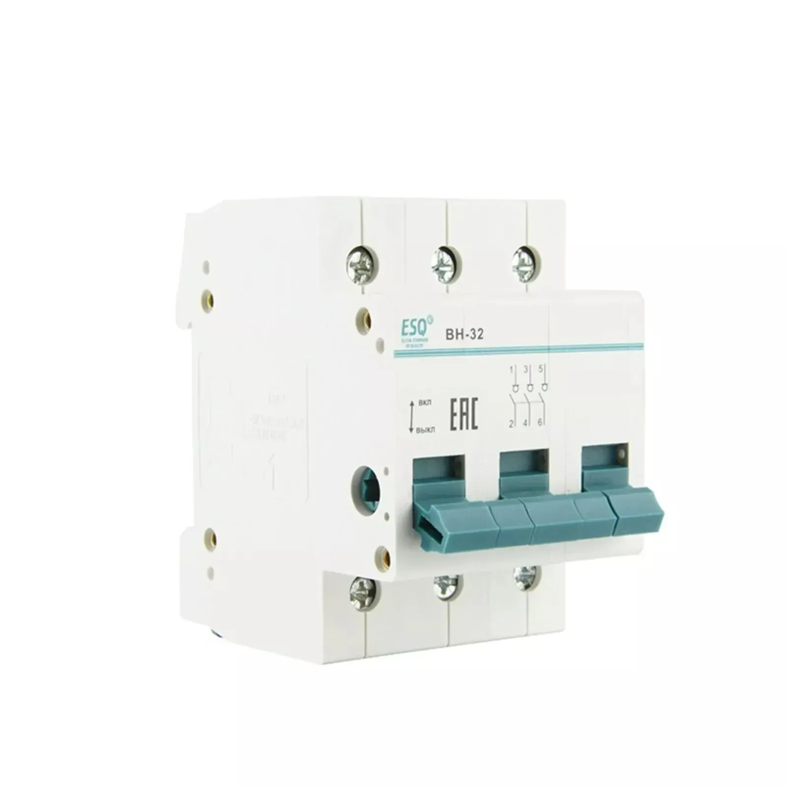 Выключатель нагрузки ВН 32_3 полюса 63А ESQ 14.03.04.000002