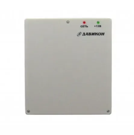 Источник вторичного электропитания резервированный 12В 6А Давикон ИВЭПР-1260ПБ