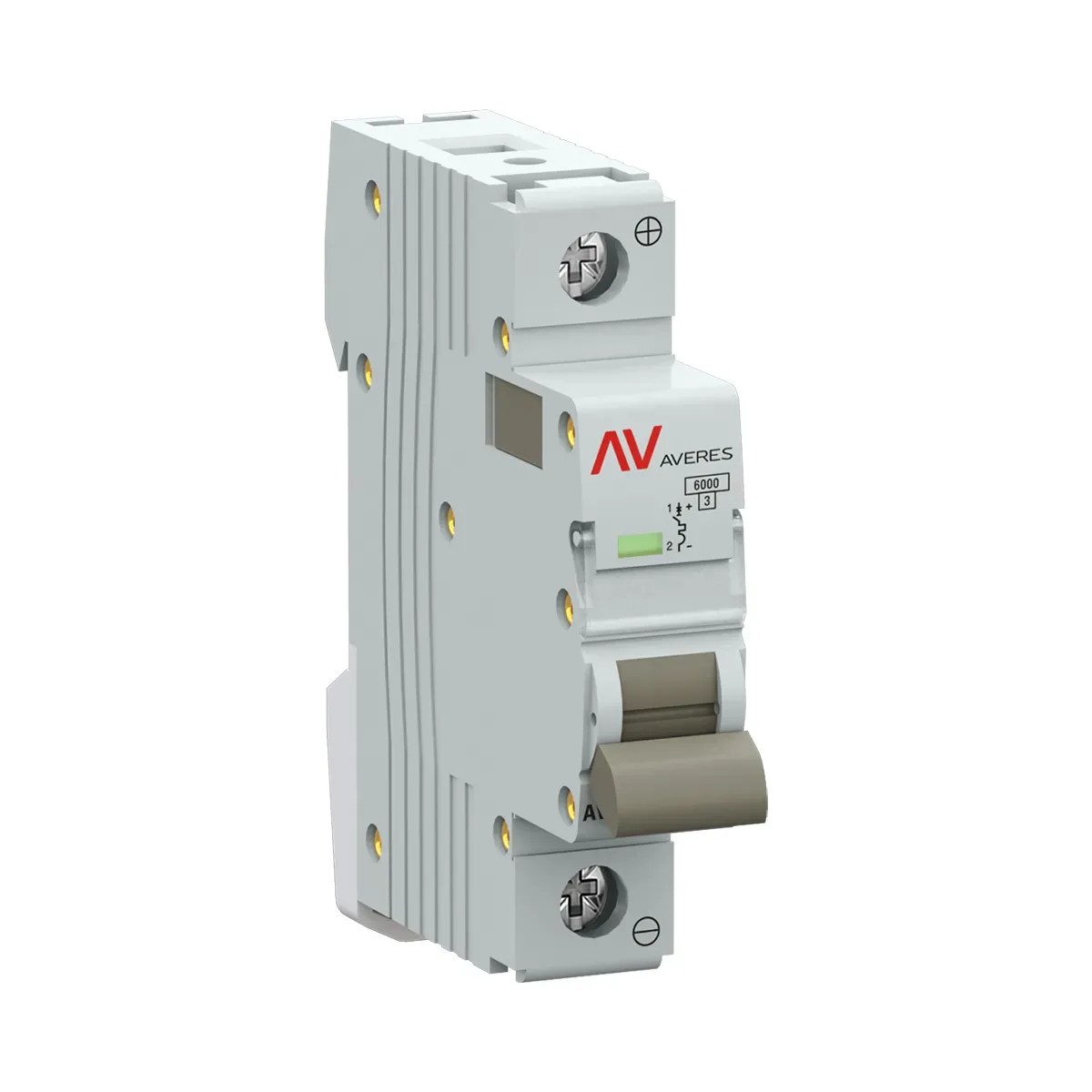 Выключатель автоматический av-6 dc 1p 2a (c) 6ка averes EKF MCB6-DC-1-02C-AV