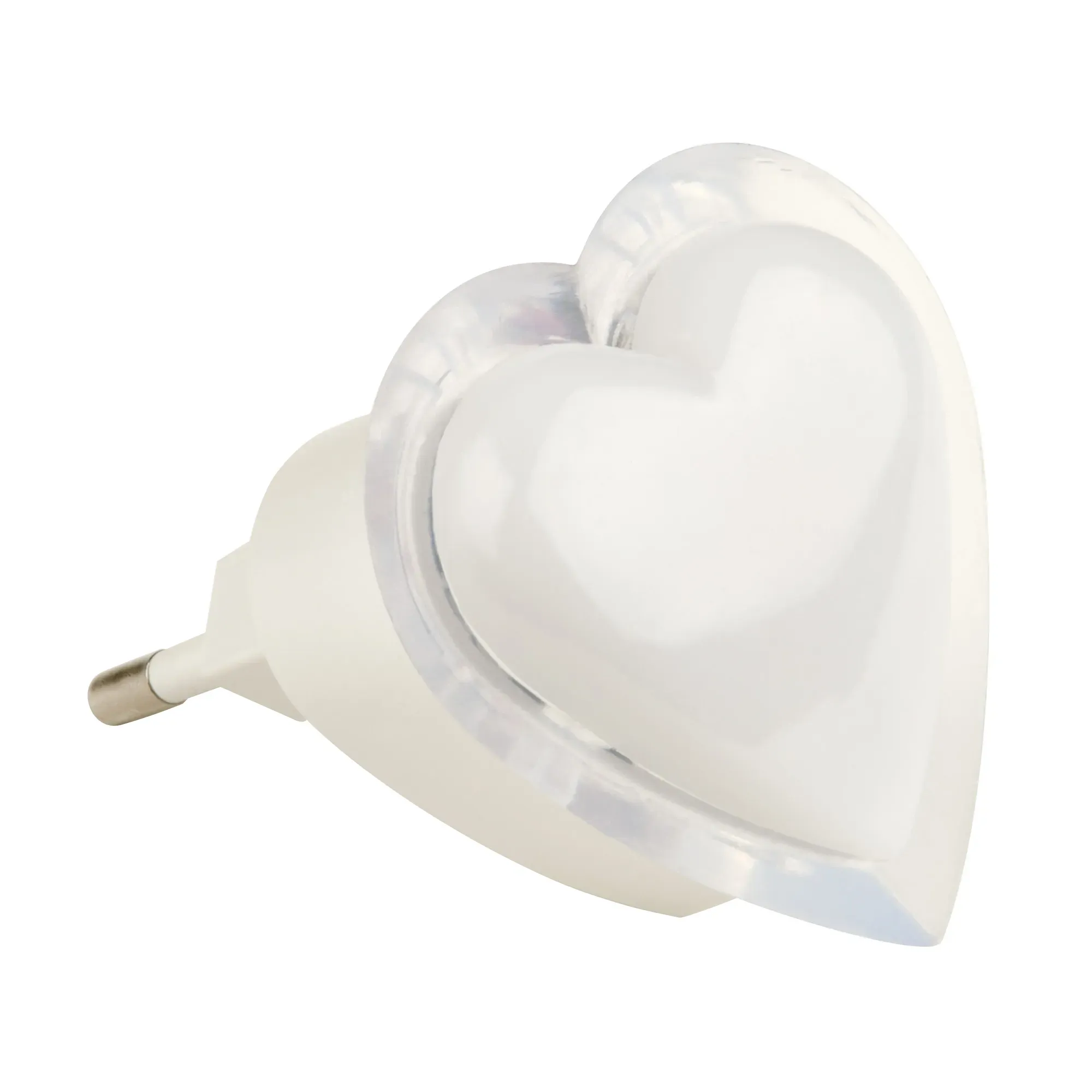 Ночник светодиодный DTL308 0,5W 3LED триколор (красный, синий, зеленый) Сердечко Uniel 10321