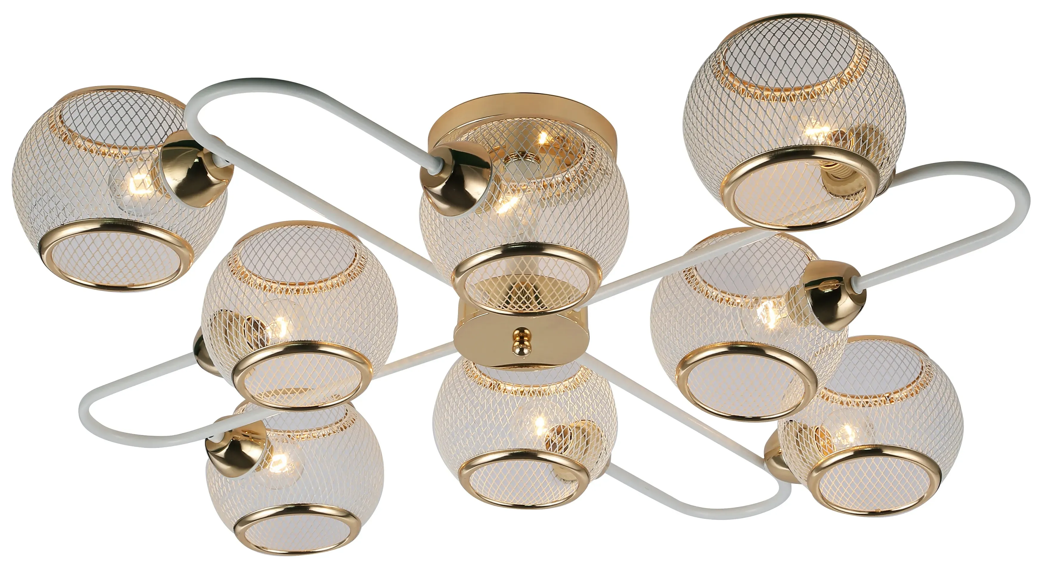 Люстра Mortifera 3130-308 8 х Е27 40 Вт модерн Rivoli Б0054887