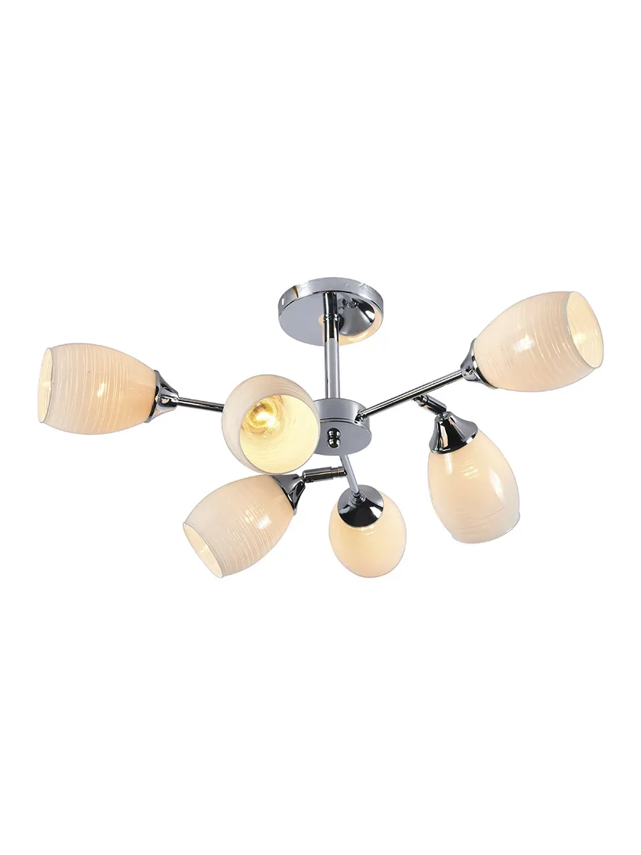 Люстра Sibylle 9074-306 6 x E27 60 Вт модерн Rivoli Б0051985