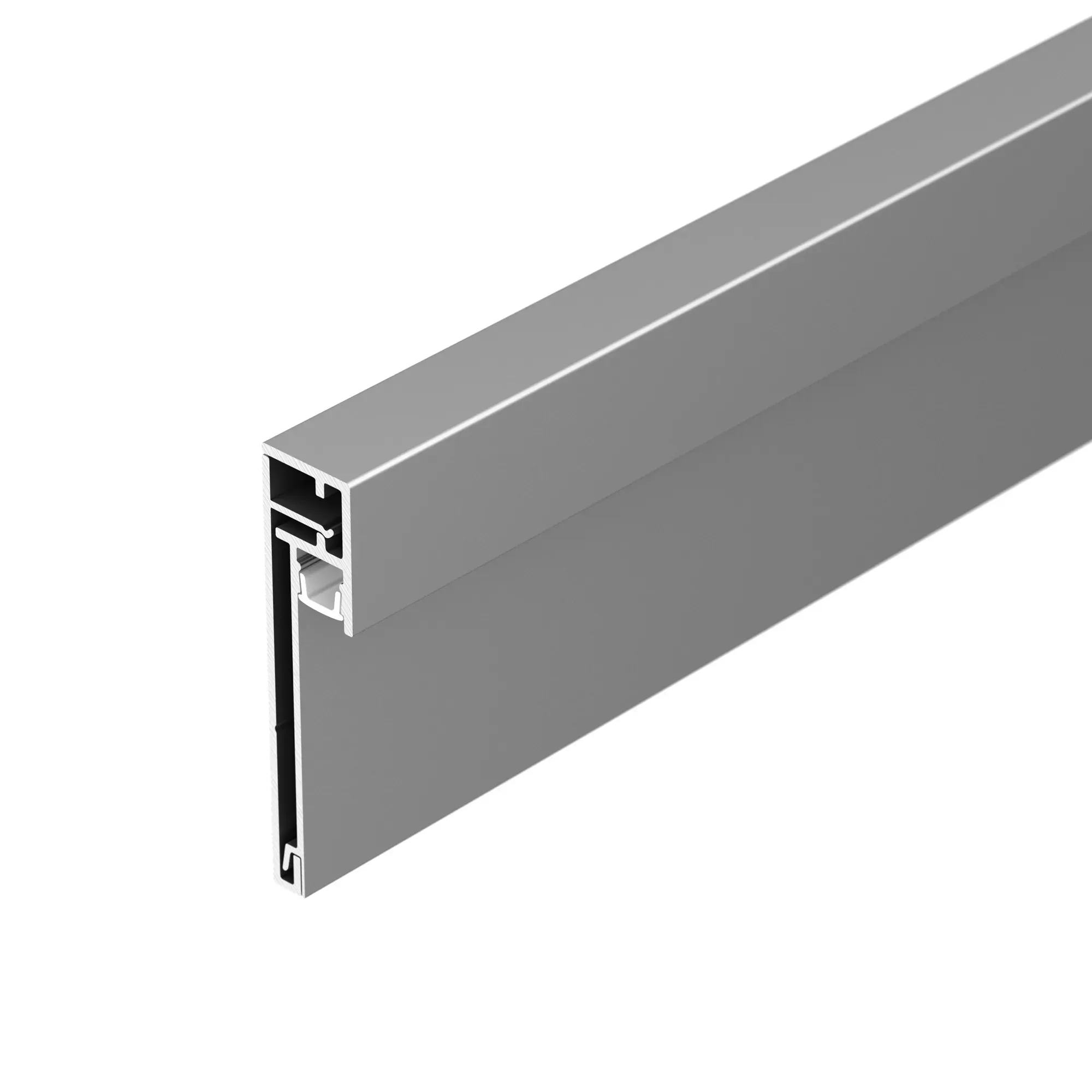 Профиль PLINTUS-H54B-2000 ANOD (Arlight, Алюминий) Arlight 046387