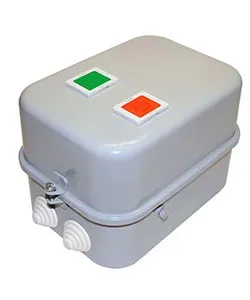 ПМ12-040260 У3 В, 220В/50Гц, 1з, 40А, нереверсивный, с реле РТТ-121 28,0-40,0А, в корпусе IP40, с кнопками ПУСК+СТОП+R, пускатель электромагнитный  (ЭТ) Электротехник ET000267