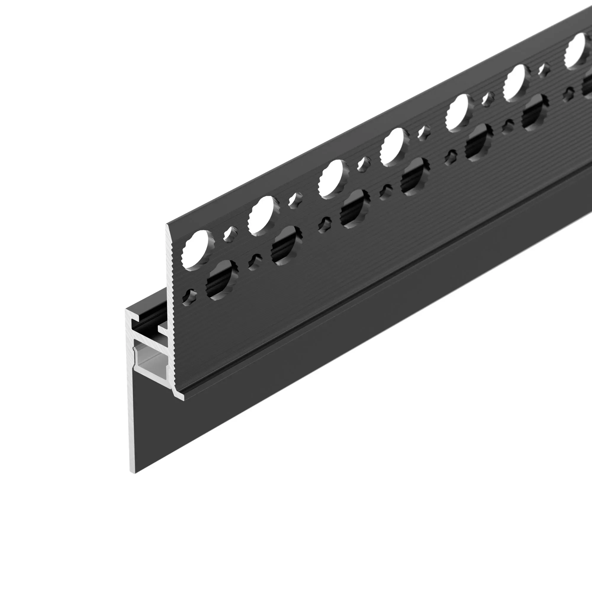 Профиль PLINTUS-FANTOM-H20-2000 BLACK (Arlight, Алюминий) Arlight 043618