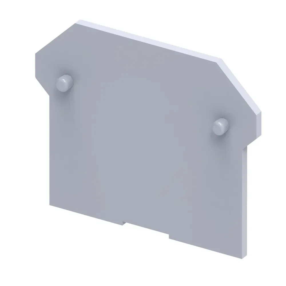 Крышка концевая для клеммы проходной OptiClip EP2,5/4UN-серый КЭАЗ Optima (от-ка) 289805