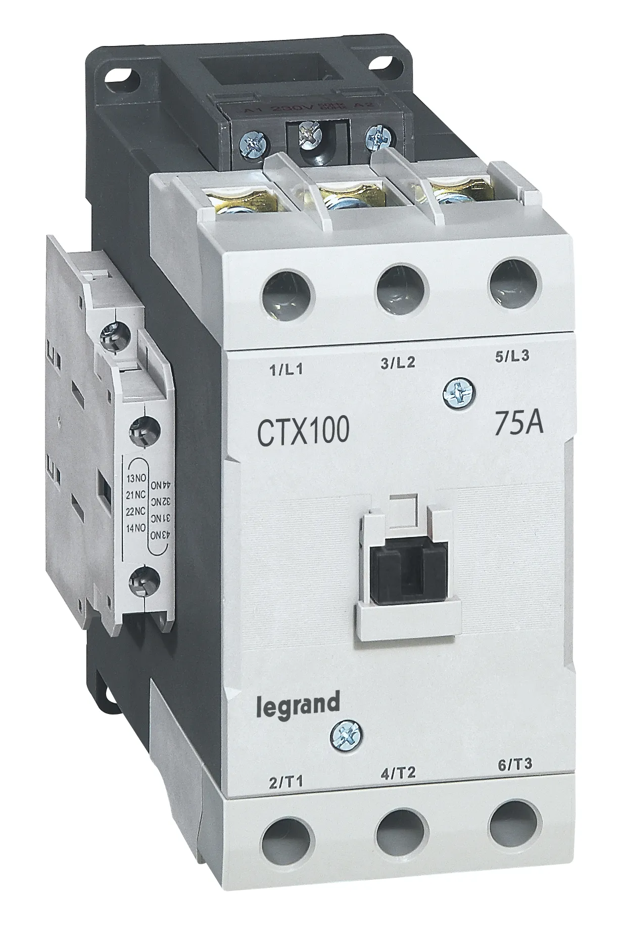Контактор CTX3 100 3P 75A 2но2нз ~380В LEGRAND 416188
