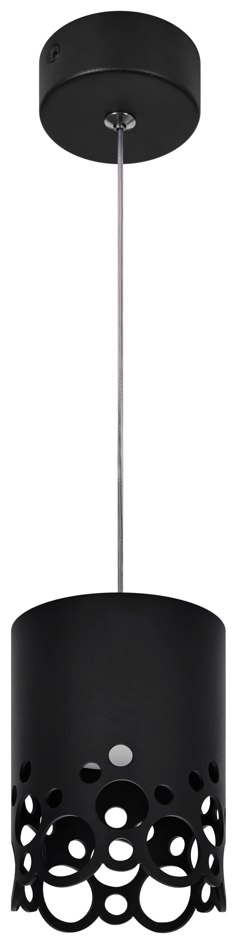 Cветильник потолочный PL23 BK GX53 IP20 черный ЭРА Б0059808