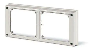 Крышка 150х328х45 2 поста основание 136х125мм DKC DIS6741200