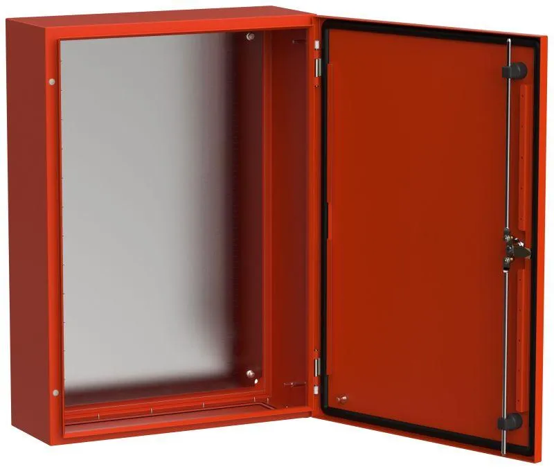 Корпус металлический щмп-70.50.20 titan 5 ухл1 ip66 ral3020 красный IEK TI5-13-N-070-050-020-66