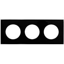 Ecoplast Рамка 3-постовая квадрат из натурального темного стекла Vintage Экопласт 884310-1